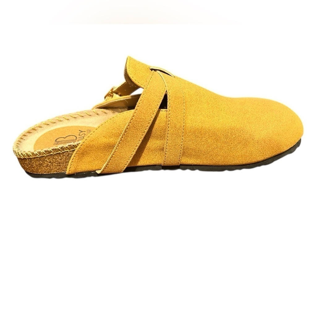 BOASY SUPPLY COMPANY Tampa Cork Suede Clog Padded Comfort Footbed Mink Brown NEW - Picture 6 of 11